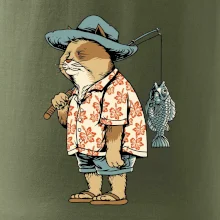 Kočka rybářem