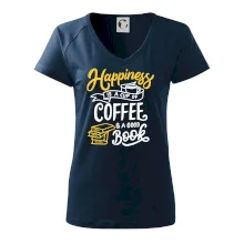 Happiness is a Cup of Coffee and a Good Book Happiness is a Cup of Coffee and a Good Book