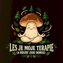 Les je moje terapie, houby jsou bonus