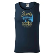 Jizerky - modrý les chill