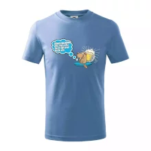 Žádnou malinovku, ale pivo