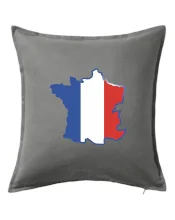 Francouzská vlajka mapa obrys