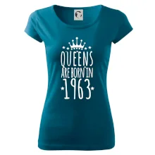 Queens are born in 1963
