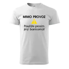 Mimo provoz - použijte jiný bankomat