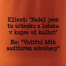 Klient a vnitřní auditorský křik
