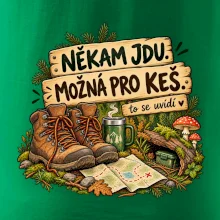 Někam jdu možná pro keš turistické boty