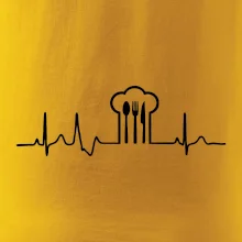 EKG kuchař čepice a příbory