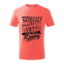 Nobody is perfect - Vlastní ročník