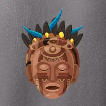 Mayové maska hnědá