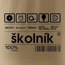 Čárový kód - Školník