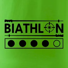 Biathlon terč a hůlky