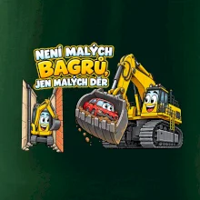 Není malých bagrů jen malých děr