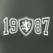 Narozeninový motiv - znak - 1987