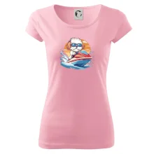 Bišonek na vodním skútru