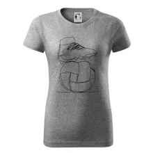 Fotbalový míč kopačka jedním tahem