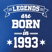 Legends are born in 1993