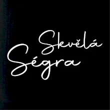 Skvělá ségra - nápis na zádech