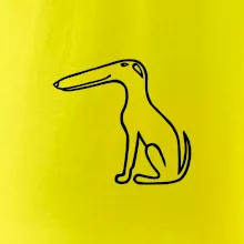 Barzoj obrys černý  (Moňas)