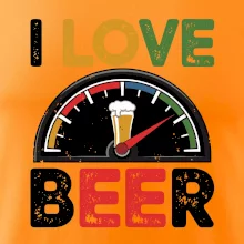 I love beer - palivoměr