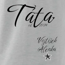 Táta od roku + jména dětí dole vlevo