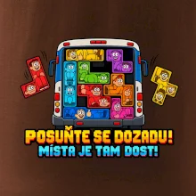 Posuňte se dozadu místa je tam dost