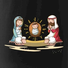 Ježíšek v jesličkách