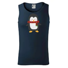 Tučňák se šálou