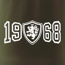 Narozeninový motiv - znak - 1968