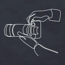 Fotograf jedním tahem