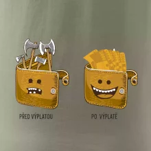 Před výplatou po výplatě  (Pecka design)