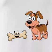 Parové triko - Pes a kost