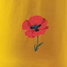 Vlčí mák kreslený velký