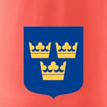 Švédský znak tři korunky velký