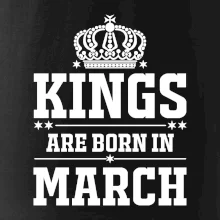 Kings are born in March