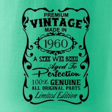 Vintage Etiketa - 1960