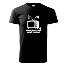 Svoboda slova nemá vypínač retro televize