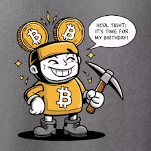 Hodl tight, it's time for my birthday!