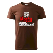 Já peču - tvoje superschopnost? rovný nápis