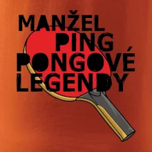 Manžel ping pongové legendy
