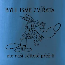 Školní triko - Zvířata