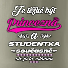 Je těžké být princezna - studentka