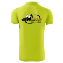 Bagrista v kruhu - vlastní nápis