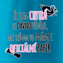 Že jsem chytrá se dávno vědělo