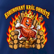 Korunovaný král ohniště