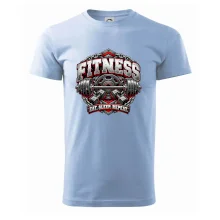 Fitness činka a závaží eat sleep repeat