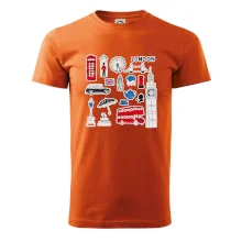 Velká Británie - kreslené ikonky