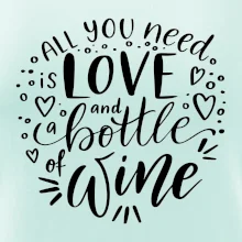 All you need is love and bottle of wine