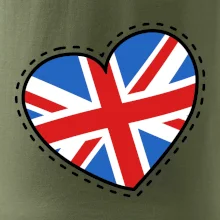 Británie srdce prso