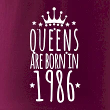 Queens are born in 1986