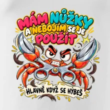 Mám nůžky a nebojím se je použít